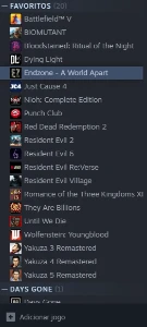 Conta Steam com Jogos