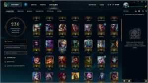 conta ouro v mais de 80 champis e mais de 30 skin - League of Legends LOL