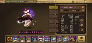 Elena dark / Euldong luz + Nats6* global - Summoners War