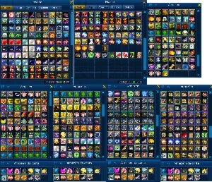 Conta EndGame LADMO - Server Omega com 2 U - Digimon Masters Online