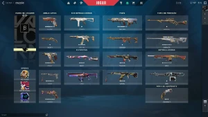 Conta valorant beta muitos skins raras