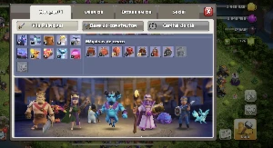 Conta PASSE ATIVO!! cv17+ clash royale+ brawl stars - Clash of Clans