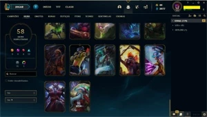 Conta Lol Diamante 2 Lvl 300+ - League of Legends