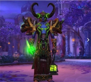 Warlock ou mage com cmod pandaria e junto armas do wod - Blizzard