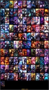 Conta de lol - Plat 2/ 104 skins/125 champs - League of Legends