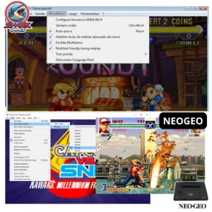 Pack Emulador NeoGeo para PC + Coleção Completa de Jogos! - Others