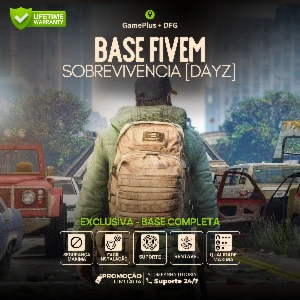 Base Completa Fivem Modo Sobrevivência (Dayz)