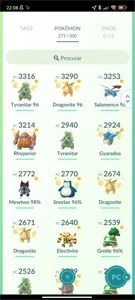 Conta Pokémon Go 2016