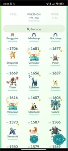 Conta Pokémon Go 2016