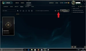 Conta League Of Legends -  Platina 5 LOL