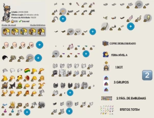 Vendo conta de 2008 com aureola dourada e outros raros visus - Habbo
