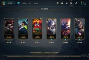 Conta LOL - League of Legends