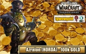 100.000 (100k) OURO Gold WoW - Azralon (Horda) - Blizzard