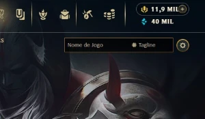 12K De Rp - 40K De Ea - 59 Skins - Unranked - Alta Demanda - League of Legends LOL