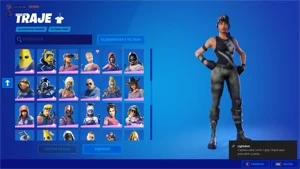 Conta Fortnite com passe de batalha 4 ao 2 do capítulo 2