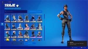 Conta Fortnite com passe de batalha 4 ao 2 do capítulo 2