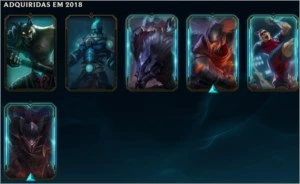 Conta Level 97 com 65 campeões, 20 Skins - League of Legends LOL