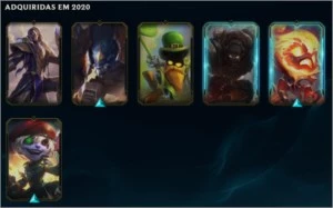 Conta Level 97 com 65 campeões, 20 Skins - League of Legends LOL