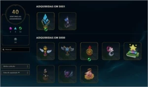 Conta diamante 4 480 skins ALL CHAMP - League of Legends LOL