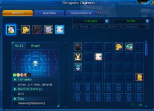 Conta LAdmo Omega - Digimon Masters Online