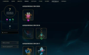 Conta League of Legends Full Acesso - 40 Champs e 17 Skins LOL