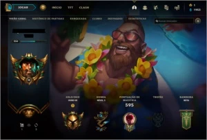 Conta LoL 235 Skins Ouro 3 - League of Legends