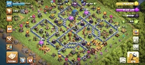 Conta De Clash Of Clans Cv 12 Full (Faltam Herois)