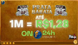 Prata + Barata do mercado | Albion Online