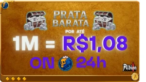 Prata + Barata do mercado | Albion Online