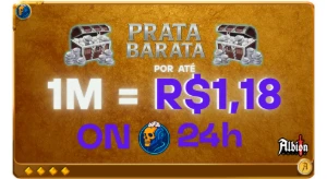 Prata + Barata do mercado | Albion Online
