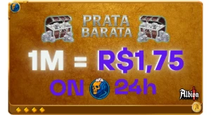 Prata + Barata do mercado | Albion Online