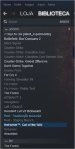 Conta Steam 20 jogos com varias dlcs