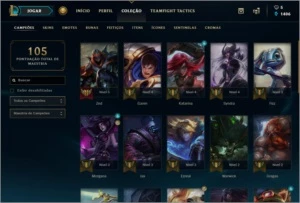 CONTA LVL 49,  7 SKINS,  34 CHAMPS!   [BARATA!!!!] - League of Legends LOL