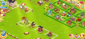 Conta Hay Day - Nível 68, Milionária, Decorada, Expandida, C