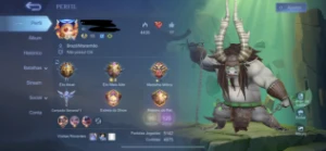 Conta Pro Mobile Legends