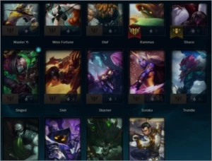 Conta Gold 2, mmr alto - League of Legends LOL
