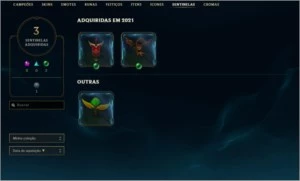 Conta Diamante League of Legends LOL