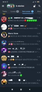 21 BOTS De Contas Streaming 24 Horas - Vende muito - Assinaturas e Premium