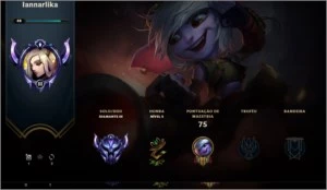 Conta de League of Legends Diamante 4 LOL