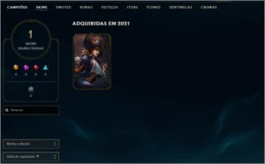 Conta de League of Legends Diamante 4 LOL