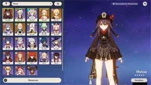 AR 45 - HUTAO + KEQING + YOIMIYA + JEAN - Genshin Impact