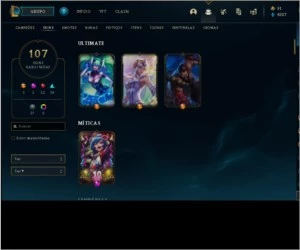 CONTA | LEAGUE OF LEGENDS | À VENDA LOL