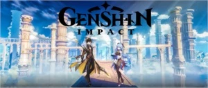 Conta Genshin Impact AR 5 com Ganyu e Zhongli