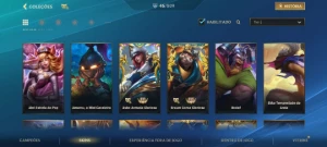 Conta Wild Rift Mestre + 46 Skins Full Acesso - League of Legends: Wild Rift LOL WR