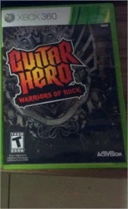 Guitar Hero: Warriors of Rock XBOX 360 (mídia rara)