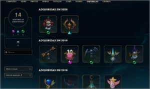 Conta Platina 3 382 Skins(1 Skin ou mais pra cada ADC)Barato - League of Legends LOL