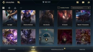 Vendo conta GM de Wild Rift - League of Legends: Wild Rift LOL WR