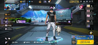 Conta de free fire gemada com ump verde