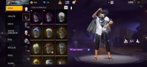 Conta de free fire gemada com ump verde