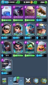 Conta NÍVEL 9 / ARENA LENDÁRIA / 10 LENDÁRIAS EMAIL FICTÍCIO - Clash Royale